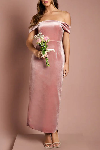 Miss rosier ピンク ドレープ マキシドレス Miss rosier ピンク ドレープ マキシドレス Miss rosier ピンク