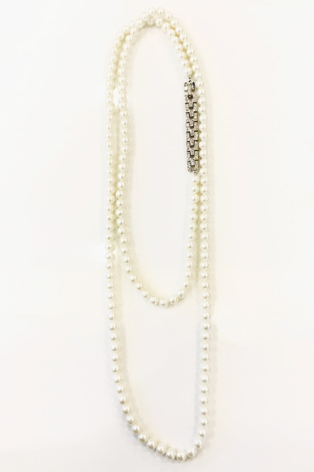 パールロングネックレス