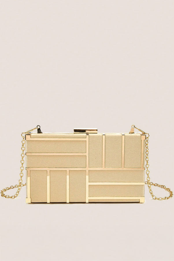 スクエアクラッチゴールド