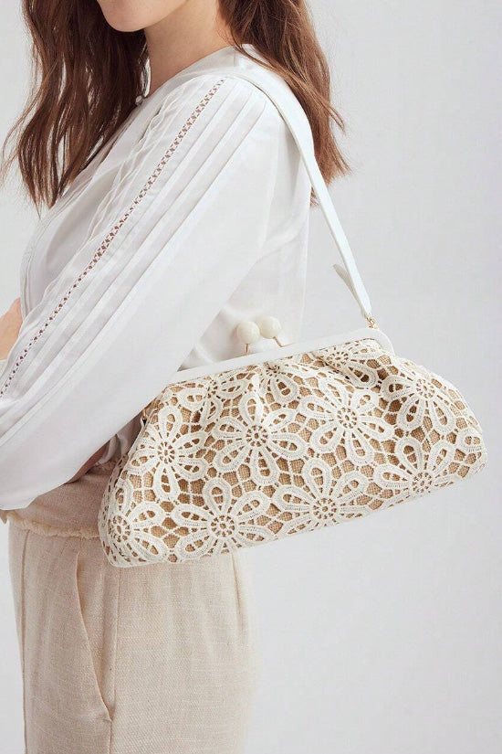 レースクラッチホワイト