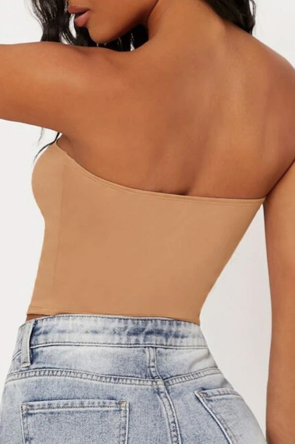 【ドレスとセットで無料】ベアトップモカ(カップ無し)