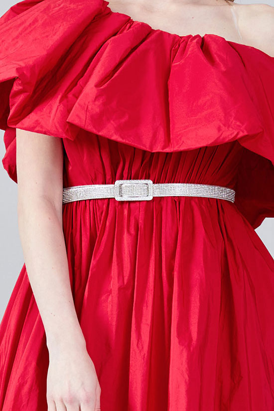 【ドレスとセットで無料】ラインストーンモチーフベルト (コピー)