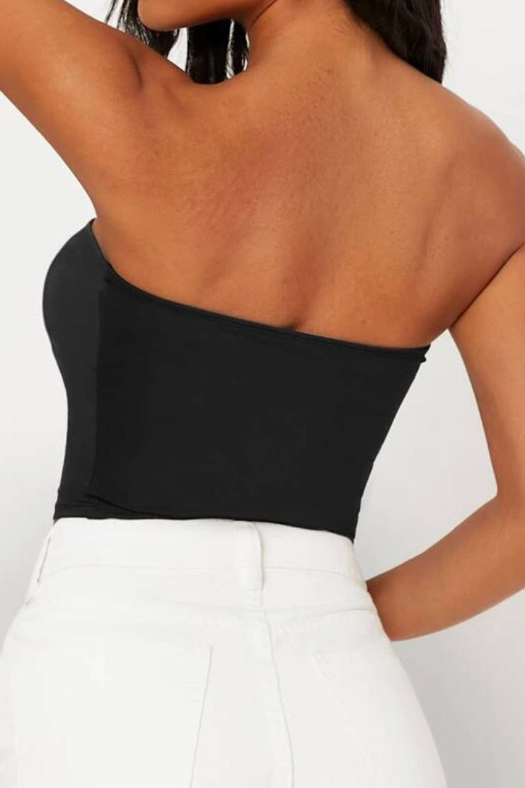 【ドレスとセットで無料】ベアトップブラック(カップ無し)