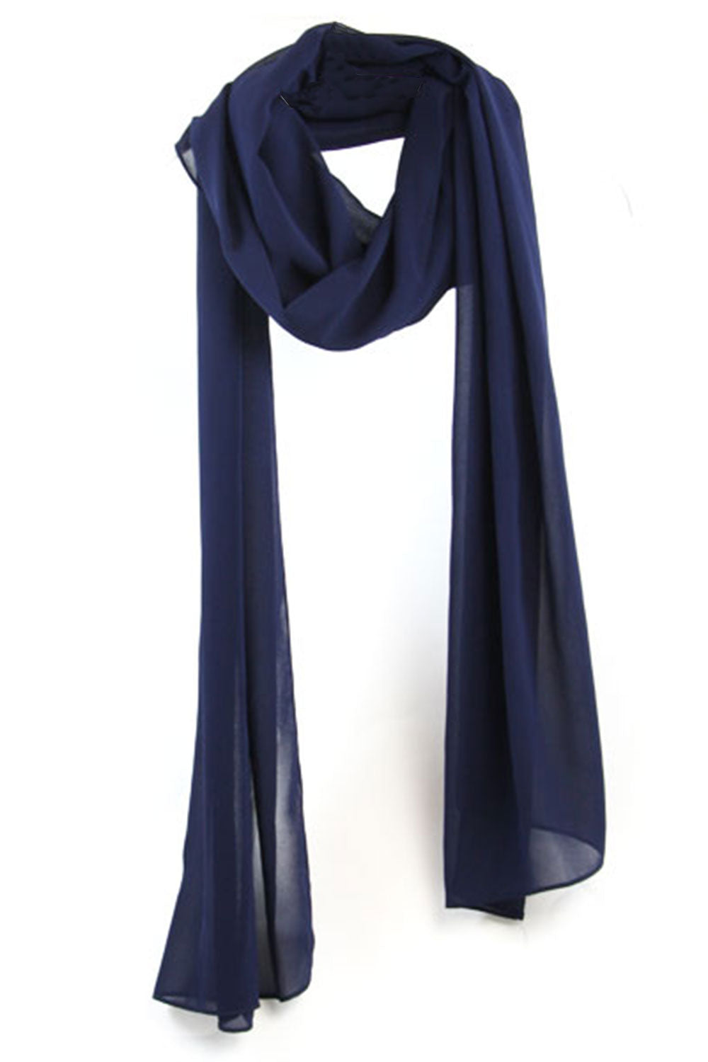 ストールネイビー