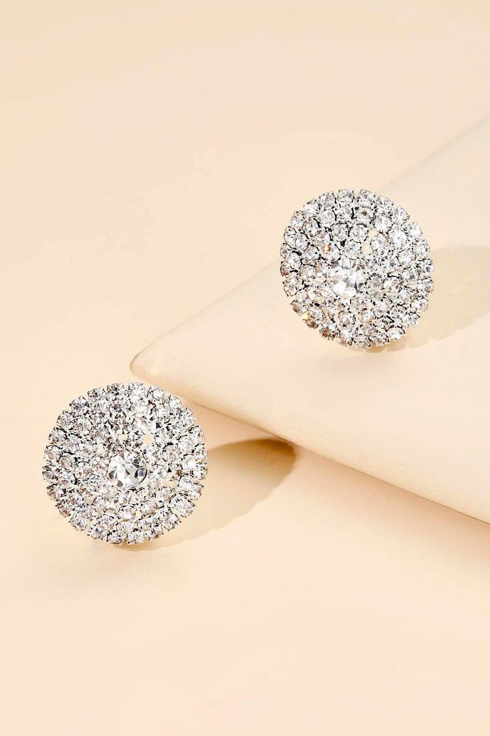 ラウンドクリップイヤリングシルバー