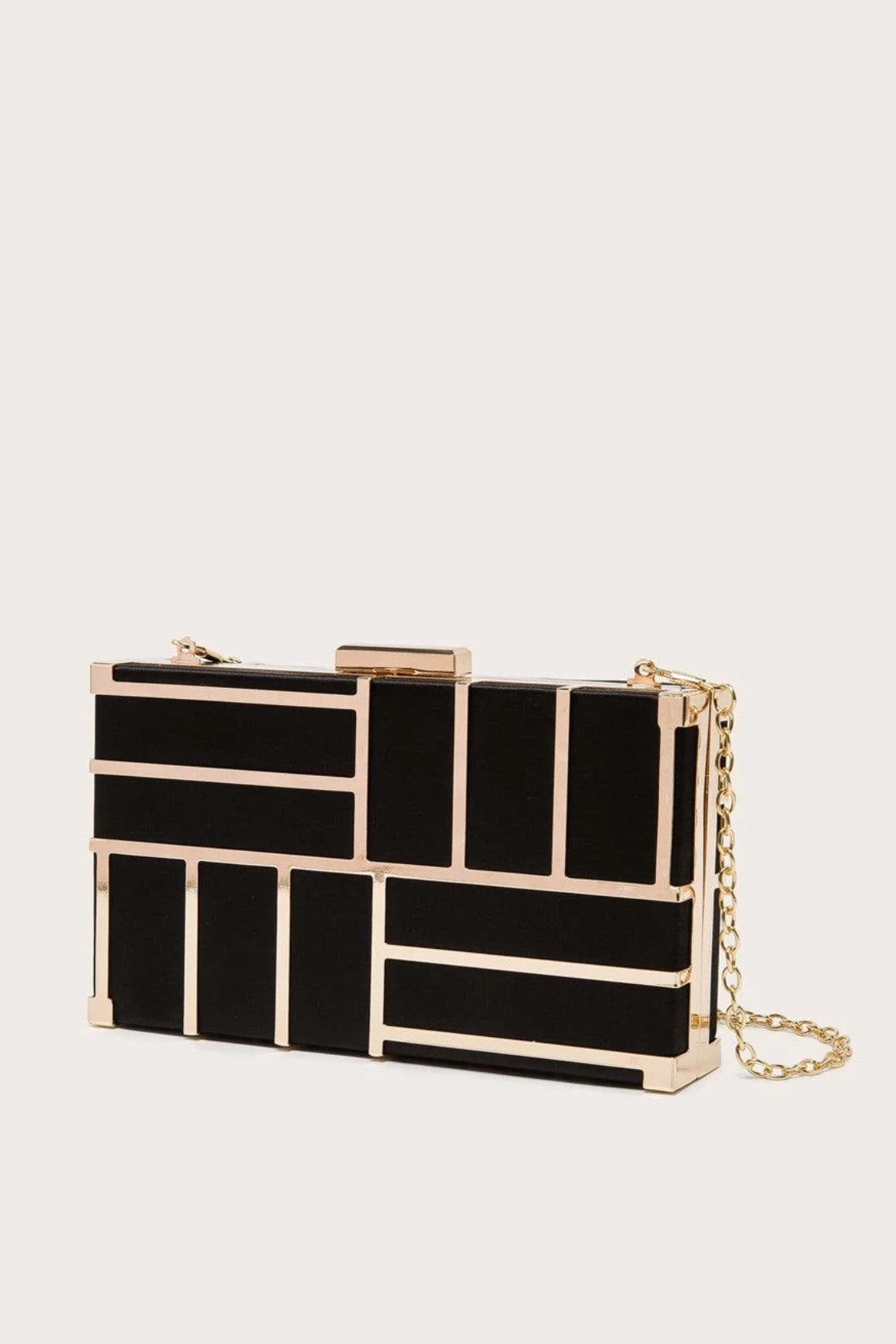 スクエアクラッチブラック