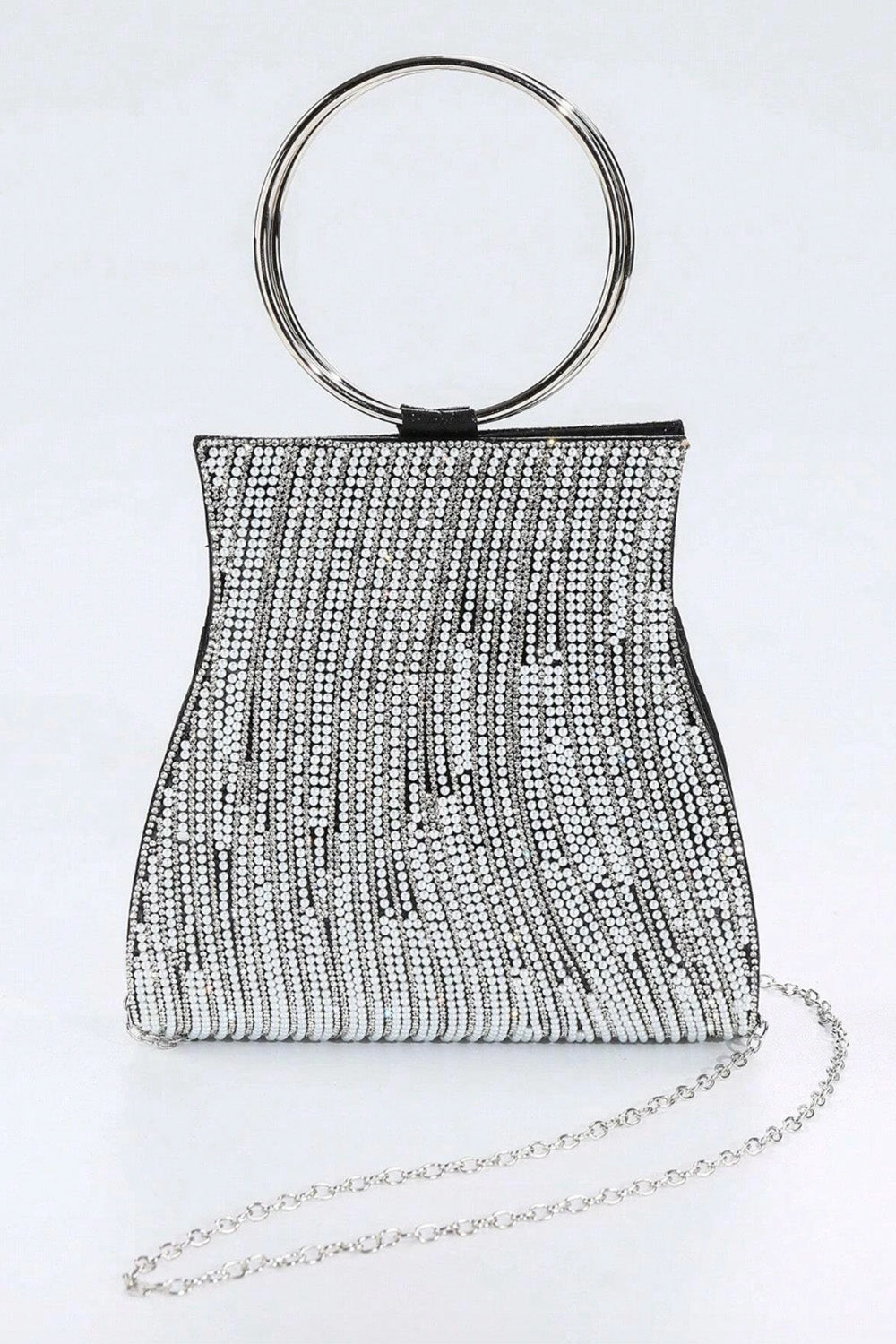 リングハンドルクラッチブラック