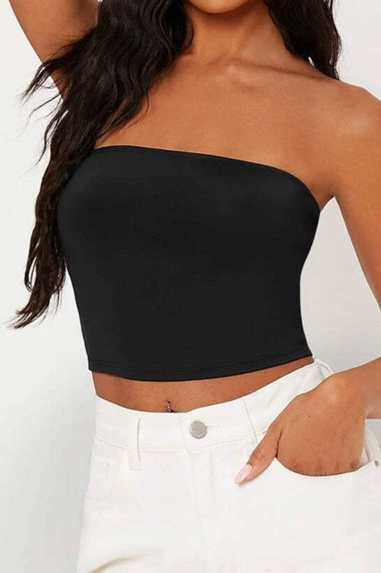 【ドレスとセットで無料】ベアトップブラック(カップ無し)